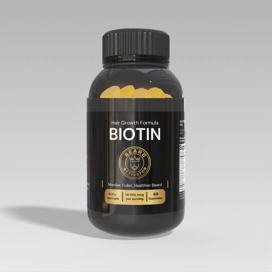 Beard-Boosting Biotin Gummies